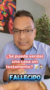 821K views · 10K reactions | ¿Se puede vender una casa sin testamento?  #registros #Legal #abogado #compraventa #Dudas @seguidores | Eduardo Lima | Facebook