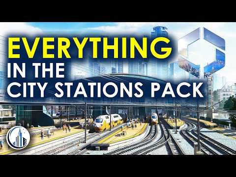EVERYTHING In the Cities Skylines 2 City Stations CCP