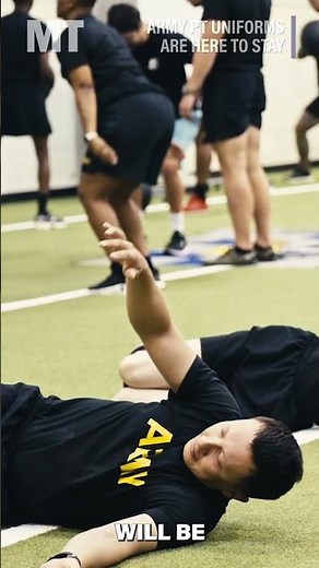 The Army’s black and gold PT uniforms are here to stay