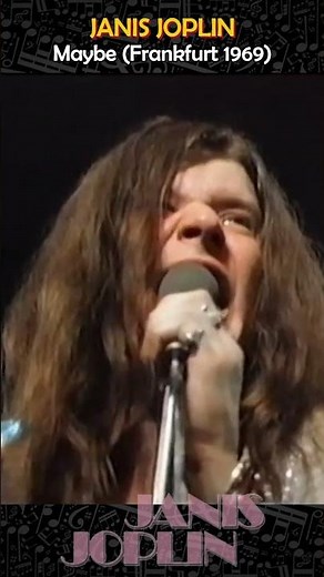 JANIS JOPLIN - Maybe (Frankfurt 1969) #janisjoplin #blues #classicrock #rock