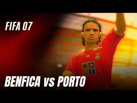 FIFA 07 | Benfica vs Porto | Full Match Gameplay