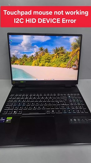 Acer Predator Helios Neo 16 Touchpad Not Working Fix