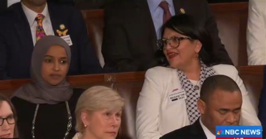 Rashida Talib reportedly chants ‘KKK’ while Republicans cheer ‘USA’ during SOTU