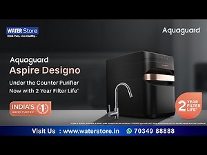 Aquaguard Aspire Designo – Premium Design Meets Powerful Purification | WATER Store
