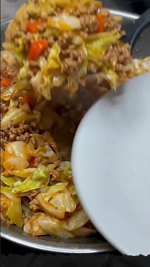 Filthy Beef & Cabbage Skillet