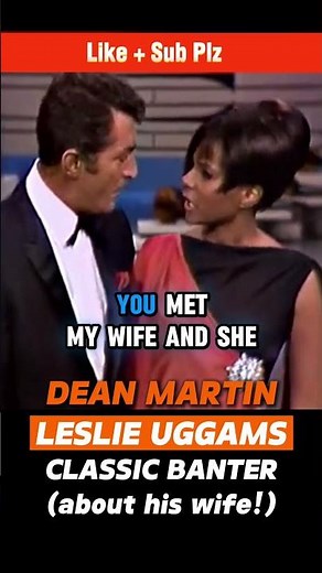 Dean Martin & Leslie Uggams’ Hilarious Banter You Forgot Existed! 😂 #Classy #OldSchoolCool #ratpack