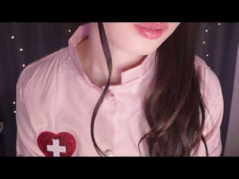 ASMR The Nurse Determined to Make You Sleep vs You Determined to Stay Awake💤 closeup whispers