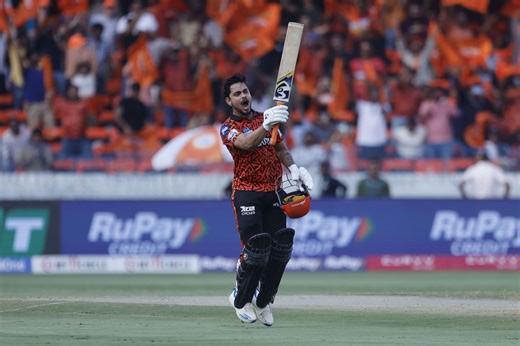Ishan Kishan grabs eyeballs with his flying kiss after reaching fifty in SRH vs RR IPL 2025 clash [Watch]