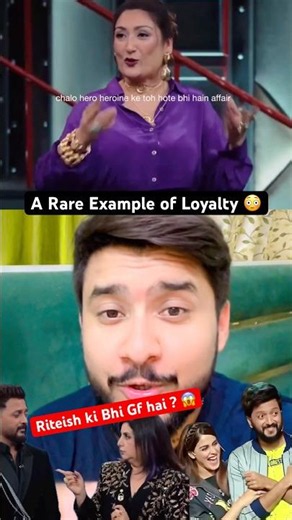 Riteish & Genelia Define Loyalty 😳 #lockupp2 #shorts #short #fardeenkaf