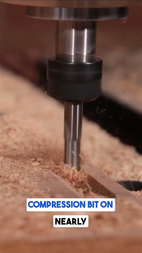 Cleanest CNC Edges: Compression Bit