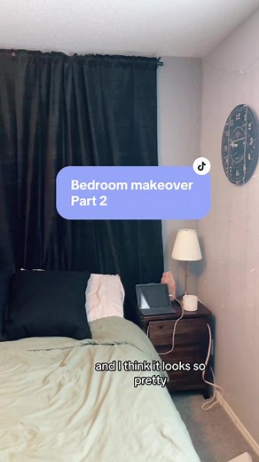 Part 2 of redecorating my entire bedroom! Today I made myself a “headboard”. Once the drapes are on the window too its going to feel SO cozy in here. #altgirl #alttiktok #bedroommakeover #budgetfriendly #aesthetic