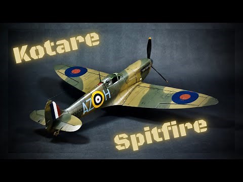 Kotare 1/32 I Supermarine Spitfire MkIa I Full Video Build I