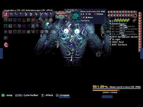 Master+Death MoonLord (Terraria / Calamity Mod)