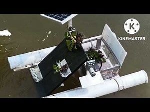 Project on Automatic/ Floating River cleaning Machine