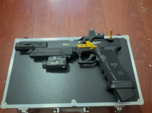 金伯ttig34无刷满配ipsc 成品6mm电手发货测试