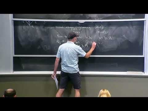 6.8210 Spring 2024 Lecture 17: Mixed-discrete (combinatorial) and continuous optimization