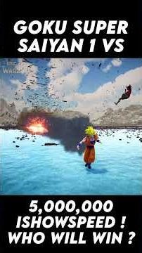 Goku Super Saiyan 1 VS 5,000,000 IShowSpeed ! 😱 Who will win ? 🤔 #gameplay #gamingcommunity #gaming