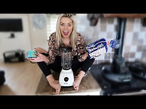 I LIQUIDISED MY FOOD FOR 24 HOURS....*FEET BLENDING CHALLENGE*