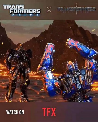 Transformers Crossover: Transformers Prime X Transformers The Last Knight #transformers #phonk #hd