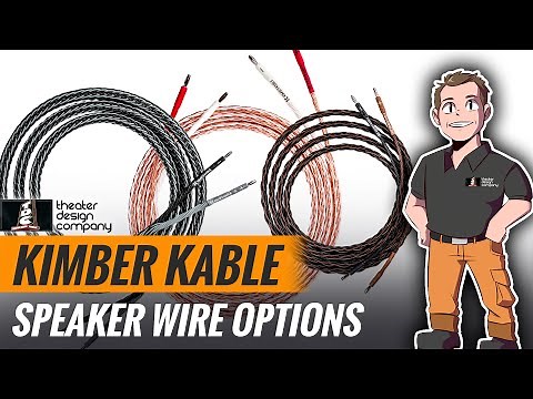 Kimber Kable 4PR - 8TC - 12VS Audiophile Speaker Cable Unwrapping. Nicest looking wire ever!