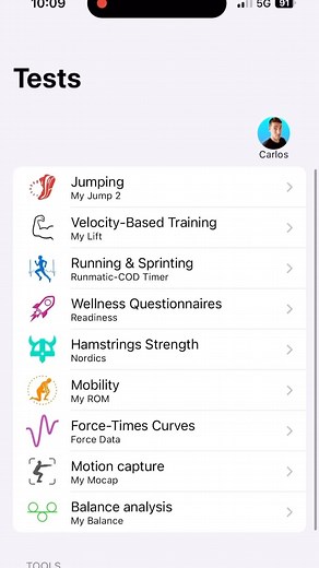 Carlos Balsalobre on Instagram: "💥Os presento una nueva sección para @myjumplab de iOS: Herramientas!🛠️ 2 nuevas funciones para ayudaros en vuestra día a día: 1️⃣Cinta métrica: Usa realidad aumentada para medir distancias. Si tienes un iPhone o iPad Pro, es MUY preciso gracias a su sensor LIDAR. Fíjate lo bien que mide el diámetro del disco, 45cm exactos. 2️⃣Dibujar ángulos: Pinta ángulos en fotos o vídeos de manera muy sencilla. Puedes actualizar gratuitamente My Jump Lab para disfrutar de es