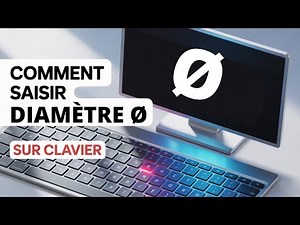 Comment faire le symbole diamètre ø / Ø sur clavier ⌨️✨