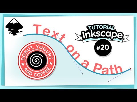 Tutorial Inkscape #20: Teks pada Path (Bahasa Indonesia)