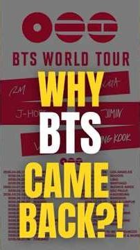 Why BTS Came Back — And What It Teaches About Purpose