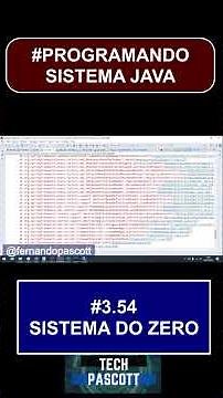 #3.54 Programando Sistema do ZERO com Java - JSP - HTML - CSS - Mysql #coding #livecode #java