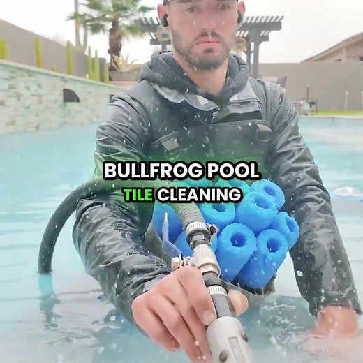 Bullfrog Pool Tile Cleaning | Summer's Here