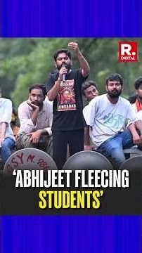 Arnab Claims 'Abhijeet Sipke Is Fleecing Students Like Coaching Center Owners'