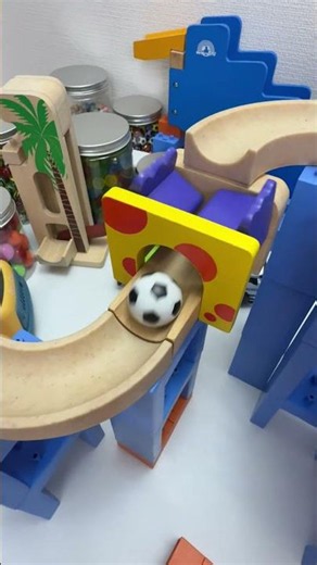 マーブルランレース Trix Track and HABA mixed course 115 #マーブルラン #marblerun #marblesrace #ビー玉転がし #TrixTrack