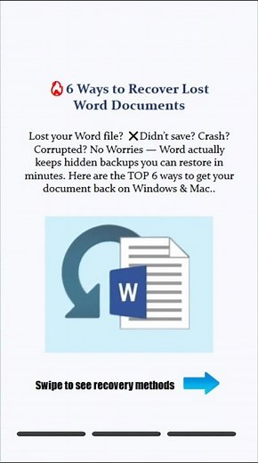 How to Recover Word Document That Was Not Saved – Quick & Easy!