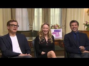 Bridget Jones's Baby Interview - Renée Zellweger, Patrick Dempsey & Colin Firth