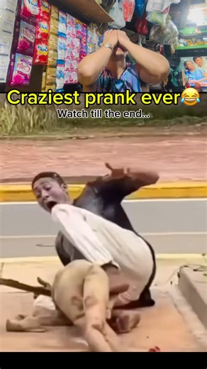 Craziest prank i’ve ever seen😂 #OMEGAFAM #ForEntertainmentPurposesOnly #PleaseLikeFollowandShare #reaction #trending | Omega Fam