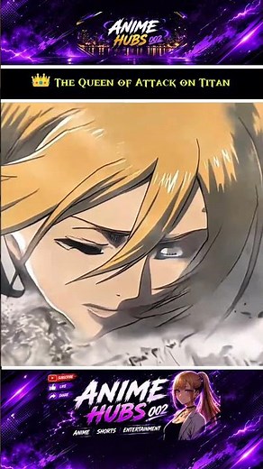 Historia Reiss 👑 The Queen of Attack on Titan 🔥 #Shorts #Anime