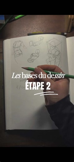 Je n’ai pas précisé dans la vidéo, mais visualiser et représenter les formes qui composent un sujet c’est un bon exercice. MAIS à un certain niveau, il ne sera plus nécessaire de le faire car ton oeil sera plus performant et donc imaginera ces formes directement dans ta tête ! (T’imagines le temps que prendrai un dessin si tu devais construire toutes les formes que tu vois 🤯) Donc encore une fois, le travail de l’observation et de la comparaison (comparaison de ton dessin avec ta référence) est