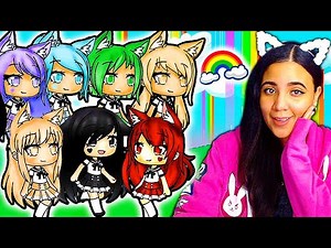 THE RAINBOW SISTERS 2 🌈 | Gacha Life Mini Movie Story Reaction