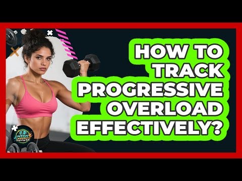 How To Track Progressive Overload Effectively?