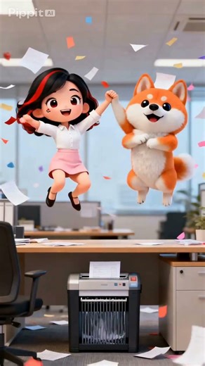 Shredding Monday: The Ultimate Office Anthem That Says 'Shred, Shred, Never Gone!' 🗂️🔥#shorts