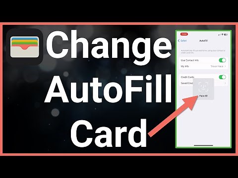 How To Change Autofill Credit Card On iPhone