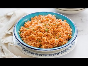 Arroz Rojo - Mexican red rice recipe
