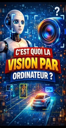 👁️ C’est Quoi La Vision Par Ordinateur ? #VisionParOrdinateur #IA #IntelligenceArtificielle