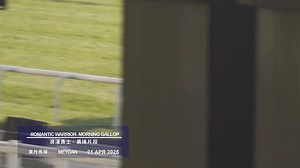 30K views · 282 reactions | 「浪漫勇士」由好拍檔麥道朗策騎進行最後試跑，在草地跑道上與拍跳馬「浪漫風采」輕鬆快跑。 #DWC25 影片來源：HKJC | 超班馬簿 HK Racing Post | Facebook