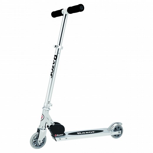 Razor A Kick Scooter for Kids - Clear, Lightweight, Foldable, Aluminum Frame, for Child Ages 5