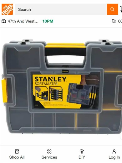 Clearance alert: Grab this Stanley SortMaster for only $5.50 at Home Depot! 🛠️ Online this is $16.98 but local stores in Chicago and elsewhere are marking them down 65%. 📉 I added the direct link to the Tool List on my page to check your local inventory 📝 Location: Home Depot (Chicago, IL) 📍 @HomeDepot @stanleytools #stanley #tooldeals #homedepot #clearance #workshop #fyp #priceglitch #struggleville #homedepothacks #savings #homedepotdeals #homedepotclearance #dailydeals #ad #sponsored (Comm