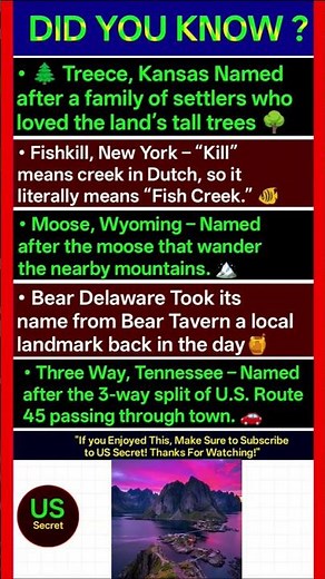 American cities with the strangest origins 😲🇺🇸 |Strange Origins Of US City Names|