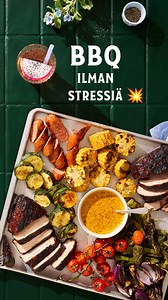 🔥 Grilli täyteen helposti – lopputulos: herkullinen BBQ-lankku! Snellmanin uusi BBQ-platter tekee lihan valmistuksesta vaivatonta. Valmiiksi kypsät ribsit ja brisket lämmitetään grillissä, ja makkarat mukaan viimeistelyyn. Lisukkeet? Grillatut kasvikset, perunavartaat ja täyteläinen cowboybutter. 🍖 Ribsit & brisket 🌭 Makkarat 🥔 Vartaat & kasvikset 🧈 Cowboybutter Ei stressiä, vaan täyttä grilliherkkua. Koko ohjeen ja step-by-step vaihevideon 🎬 löydät kotisivultamme www.snellman.fi. BBQ-lank
