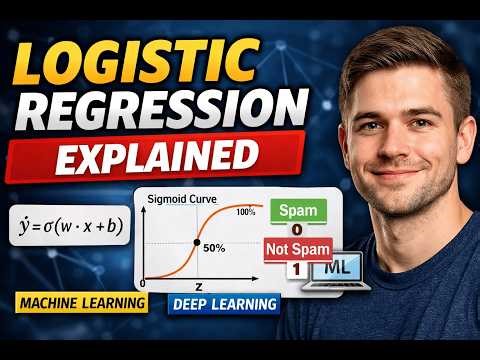 Logistic Regression Explained Simply | Machine Learning & Deep Learning Basics