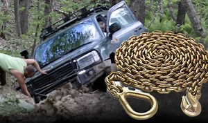 How dangerous is drag chain for 4WD recovery?